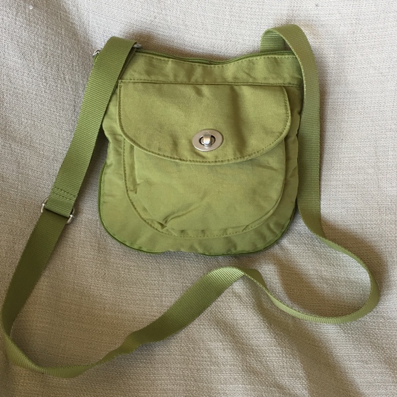 Baggallini Handbags - Baggallini Light Green Crossbody/Messenger
